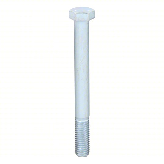 Hex Head Cap Screw: Steel, Grade 5, Zinc Plated, 5/8"-11, Coarse, 6 in lg Hex Head Cap Screw: Steel, Grade 5, Zinc Plated, 5/8"-11, Coarse, 6 in lg, 22RY91, Pool Parts Flange Repair, Pool Supplies
