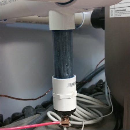 Sacrificial Anode Fitting Installation 
