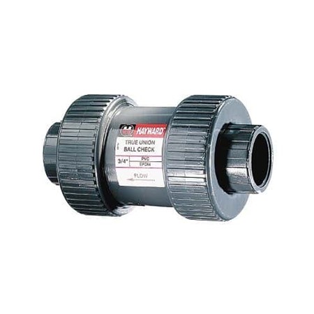 1/2" PVC True Check Valve Socket and Threaded 1/2" PVC True Check Valve Socket and Threaded, TC10050STE, Pool Parts, Hayward, Pool Supplies, Plumbing parts