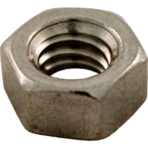 1/4"-20 Stainless Steel Hex Head Nut 1/4"-20 Stainless Steel Hex Head Nut, 071406, Pump Repair, Pump Parts, Pump Maintenance, Pool Parts, Pool Supplies