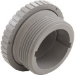 1.5" MPT Gray Hydrostream Fitting with Slotted Opening - 25552-001-000