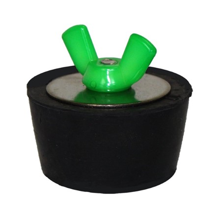 #10 1.5 Pipe Winter Plug W/ Green Wingnut Plug, #10, Pool supplies