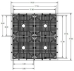 18" x 18" White Pool Frame & Grate - 640-477V