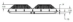 18" x 18" White Pool Frame & Grate - 640-477V