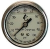 2" Liquid Filled Stainless Steel Pressure Gauge with 1/4" MIP Back Mount 2" Liquid Filled Stainless Steel Pressure Gauge with 1/4" MIP Back Mount
