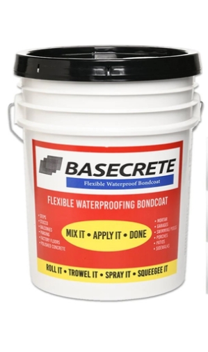 Basecrete Liquid Waterproofing Bondcoat Part 1  (Must use both part's 1 & 2) Basecrete, Pool Materials, Pool Building Materials, Pool Supplies