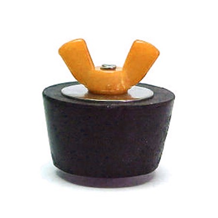 #4 Winter Plug W/ Orange Wingnut "  1" Tube  #4 Winter Plug W/ Orange Wingnut "  1" Tube 