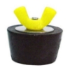 #7 Winter Plug W/ Yellow Wingnut 1.25 Pipe #7 Winter Plug W/ Yellow Wingnut 1.25 Pipe