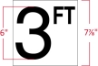 8" x 8" Ceramic Tile Skid Resistant Surface (Deck) Tile, Depth Markers, Safety, Compliance, Pool Supplies