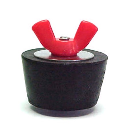 #9 1.5 " Pipe & 1.25 " Fitting Winter Plug W/ Red Wingnut  winter plugs, pool supplies,