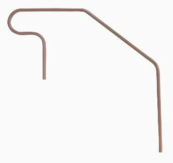 ADA Compliant 3-Bend Stair Rail (Non-Corrosive) ADA Compliant 3-Bend Stair Rail (Non-Corrosive)