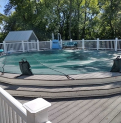 Residential Above Ground Pool Closing - Concierge Style above ground pool closing, pool winterization service, pool closing near me, seasonal pool shutdown, residential pool closing wisconsin, pool closing illinois