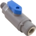 Ball Valve, Rola-Chem, Quick Connect, 3/8" Tubing x 1/4"mpt - 7125190
