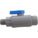 Ball Valve, Rola-Chem, Quick Connect, 3/8" Tubing x 1/4"mpt - 7125190