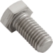 Hex Head Cap Screw: Stainless Steel, 316, Plain, 1/2"-13, Coarse, 1 in lg - 3AUH4