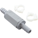 Check Valve, Rola-Chem, 3/8" Barb x 3/8" Barb, In-Line - 521160