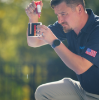 Poolblu technician testing water chemistry