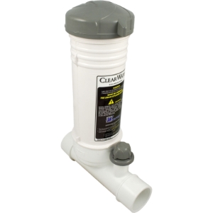 Chlorine Inline 100% Shut-Off 12 Tab Feeder Chlorine Inline 100% Shut-Off 12 Tab Feeder