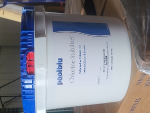 Chlorine Stabilizer 45 lb. Bucket Chlorine Stabilizer 45 lb. Bucket, CYA, Chlorine Stabilizer, Chlorine Stabilizer, Chemicals, Chlorine, Cyanuric Acid