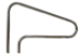 Classic 3 Bend Hand Rail - -C49-3BND-GPP-RLSS