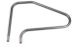 Classic 4 Bend Hand Rail - GPP-RL-C49-4BND-SS