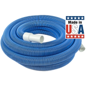 1 1/2" x 35' Heavy Duty In-Ground Pool Vacuum Hose w/ Swivel Cuff Vacuum Hose, Hose, Swivel Cuff, Pool Cleaners, Pool Supplies