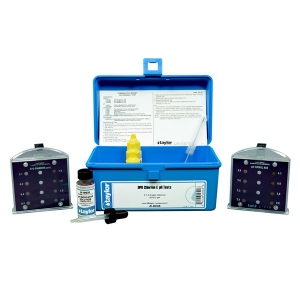 Commercial (uses Midget comparators), Chlorine, DPD, 0.1-2.0 ppm/pH, 6.8-8.2 Commercial (uses Midget comparators), Chlorine, DPD, 0.1-2.0 ppm/pH, 6.8-8.2