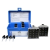 Commercial (uses Midget comparators), Copper, 0.2-3.0 ppm/Iron, 0-2.0 ppm Commercial (uses Midget comparators), Copper, 0.2-3.0 ppm/Iron, 0-2.0 ppm
