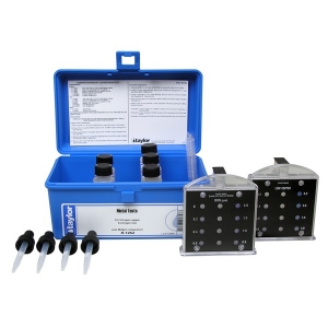 Commercial (uses Midget comparators), Copper, 0.2-3.0 ppm/Iron, 0-2.0 ppm Commercial (uses Midget comparators), Copper, 0.2-3.0 ppm/Iron, 0-2.0 ppm