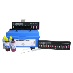 Commercial (uses Slide comparators), Chlorine, DPD, 0-3.0 ppm/pH, 6.8-8.4 Commercial (uses Slide comparators), Chlorine, DPD, 0-3.0 ppm/pH, 6.8-8.4