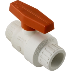 Compact Ball Valve 0.75"  Slip (White) Compact Ball Valve 0.75"  Slip (White), Waterco, Pool Supplies