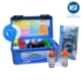Complete kit for Chlorine, pH, Alkalinity, Hardness, CYA, Salt (FAS-DPD high range) (.75 oz bottles) - K-2006-SALT