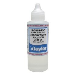 R-0868-25C Conductivity Solution 2500 ?S (1273 ppm NaCl) R-0868-25C Conductivity Solution 2500 ?S (1273 ppm NaCl)