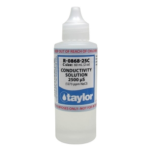 R-0868-25C Conductivity Solution 2500 ?S (1273 ppm NaCl) R-0868-25C Conductivity Solution 2500 ?S (1273 ppm NaCl)