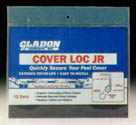 Cover Lock Jr., 5" long, 2 piece system, bag of 12 Cover Lock Jr., 5" long, 2 piece system, bag of 12, CLJR012B, Cover Parts, Pool Parts, Pool Supplies