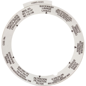 Decal, Operating Instructions 0, Parts, Pentair, Pool Supplies