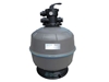 E500 Top Mount Media Filter, 20" diameter, 42 GPM, 50 psi, w/multiport valve 