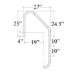 Economy Ladders - GPP-LD-E49-2ST-SS-EW