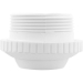 Eyeball Fitting, CMP, 1-1/2"mpt, 2-3/8"fd, 3/8"Orifice, Wht - 25552-100-000