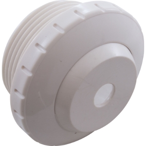 Eyeball Fitting, WW, 1-1/2"mpt, 2-3/8"fd, 3/8"Orifice, White Eyeball Fitting, WW, 1-1/2"mpt, 2-3/8"fd, 3/8"Orifice, White, 400-1410B, Pool Parts Fittings, Pool Supplies