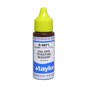 R-0871 FAS-DPD Titrating Reagent (for chlorine) R-0871 FAS-DPD Titrating Reagent (for chlorine)