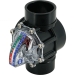 FLOWVIS Flow Meter, Valve Body Style, 2" Sch. 40 - FV-2