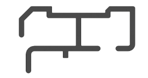 Flush Track 22' Flush Track 22'