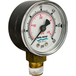 GA 2" TAPED 1/4" NPT  GA 2" TAPED 1/4" NPT , Parts, Pentair, Pool Supplies