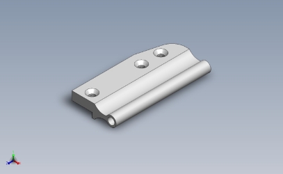 Glider Under Adjustable ABC Left Hand Non-Slotted Assembly Glider Under Adjustable ABC Left Hand Non-Slotted Assembly, 180543