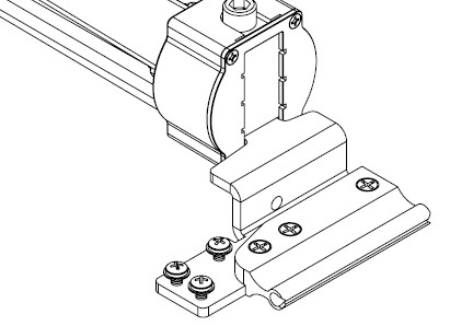 Glider Under Adjustable B Assembly Set (slotted) Glider Under Adjustable B Assembly Set (slotted), 060303