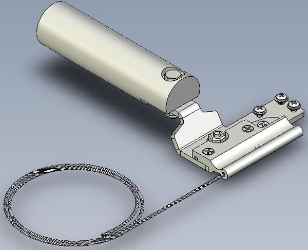 Glider and Dowel Under A Left Hand Stainless Cable 145 Glider and Dowel Under A Left Hand Stainless Cable 145