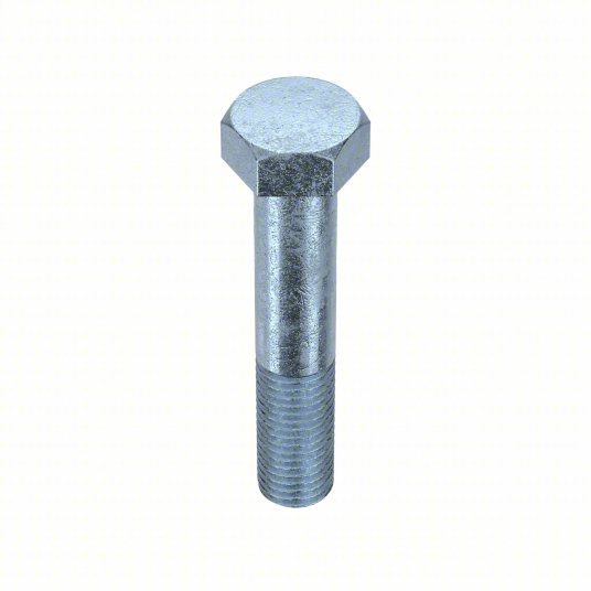 Hex Head Cap Screw: Steel, Grade 5, Zinc Plated, 1/2"-13, Coarse, 4 1/2 in lg Hex Head Cap Screw: Steel, Grade 5, Zinc Plated, 1/2"-13, Coarse, 4 1/2 in lg, 22TC46, Pool Parts Flange Repair, Pool Supplies