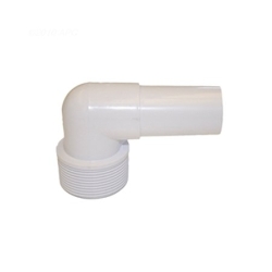 Hose Adapter, 90 deg, 1.5" MPT x 1.25" hose smooth Hose Adapter, 90 deg, 1.5" MPT x 1.25" hose smooth