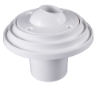 Inlet Eyeball Fitting Kit, gunite and concrete, white White Inlet Eyeball Fitting Kit